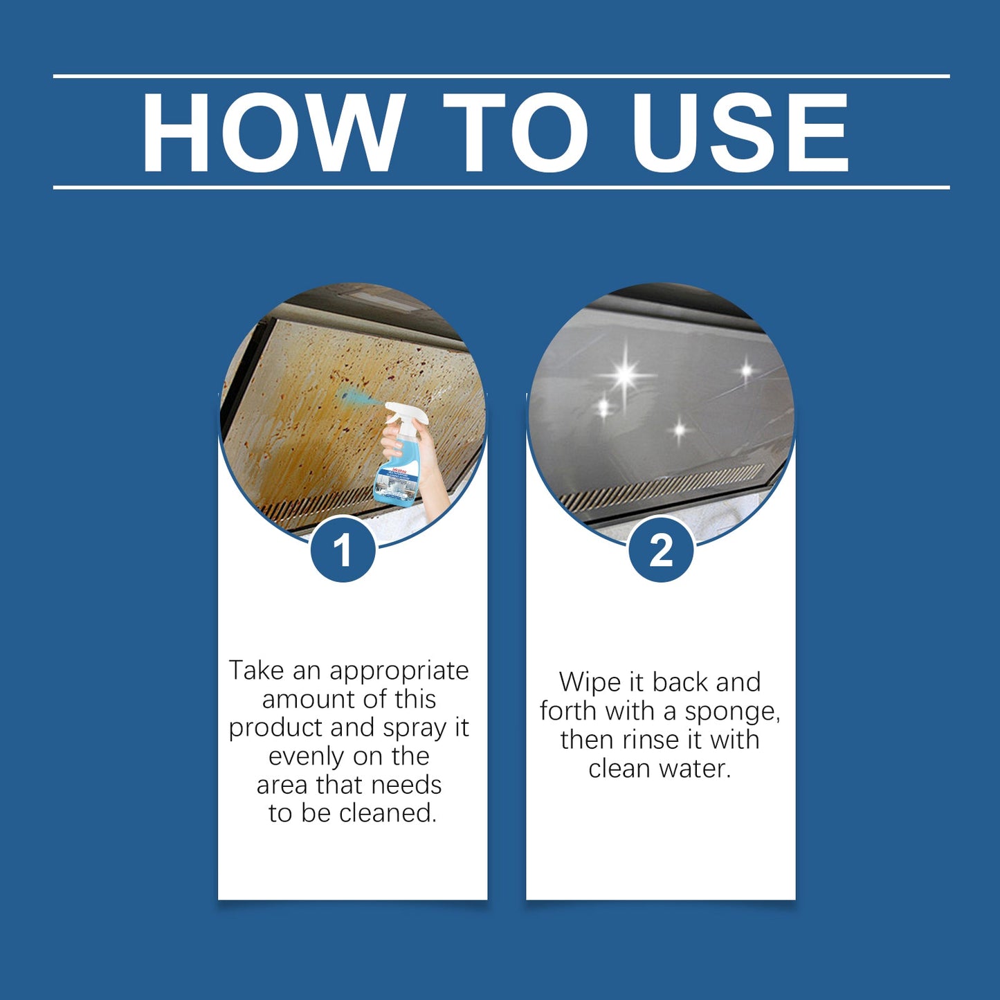 Multi-Surface Foam Cleaner Multi-Purpose Mild Foam Cleaner For Kitchen Cooktops