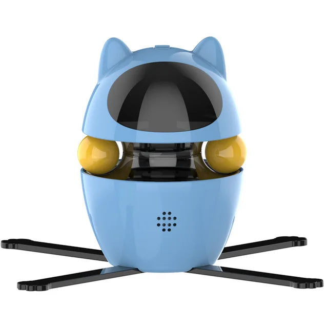 Chasing Exercising Laser Toy USB Rechargeable 4-in-1 Cat Toys Indoor Electric Interactive Toys with Ball Pet cat Teasing cats
