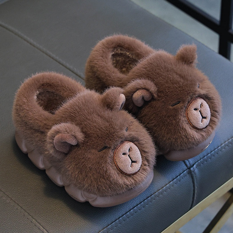 Kappabala Winter Children's Bags Heel Cotton Shoes Warm