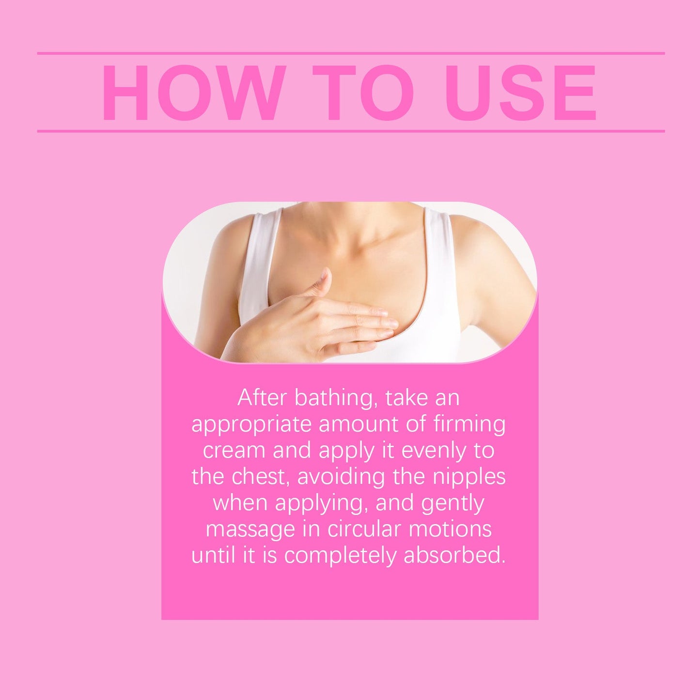 Chest Firming Cream Moisturizes Women's Chest Lift Line Hydrating Massage Treatment Cream