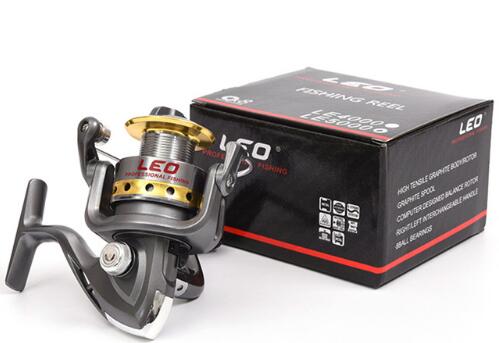 LEO Half Metal Fishing Spinning Reel 8BB 5.5:1 Speed Ratio l for Sea Lake River Fishing LE1000-7000