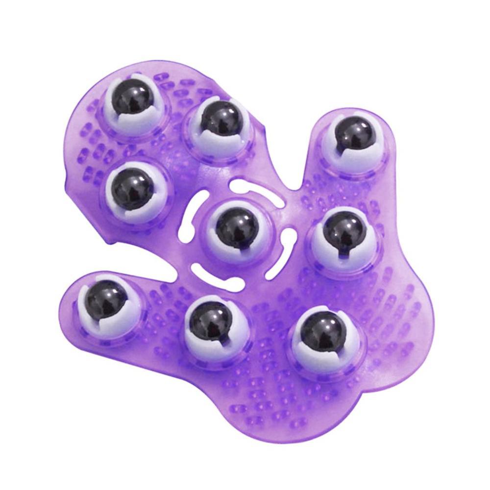 Roller Ball Body Massage Glove Anti-Cellulite Muscle Pain Relief Relax Massager