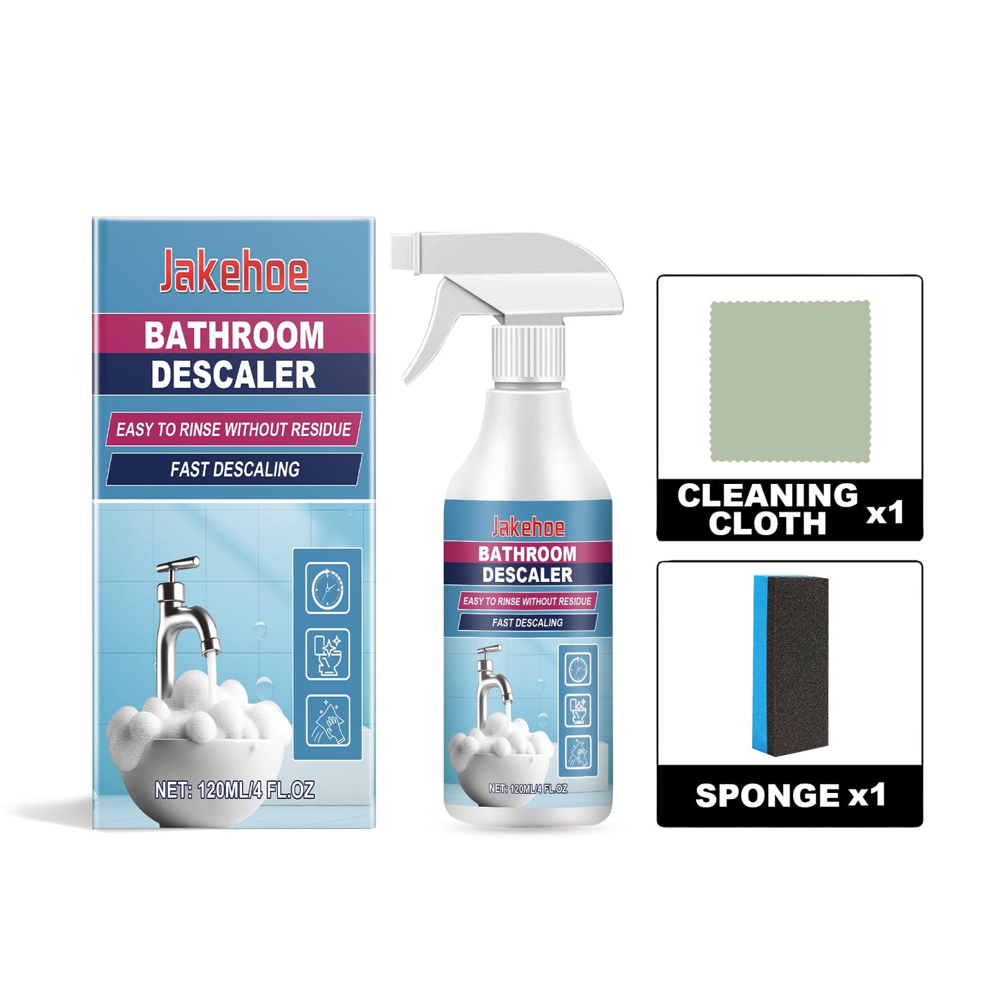 Bathroom Dirt Cleaner Bathroom Toilet Faucet Decontamination Decontamination Clean Multi-Functional Cleaning