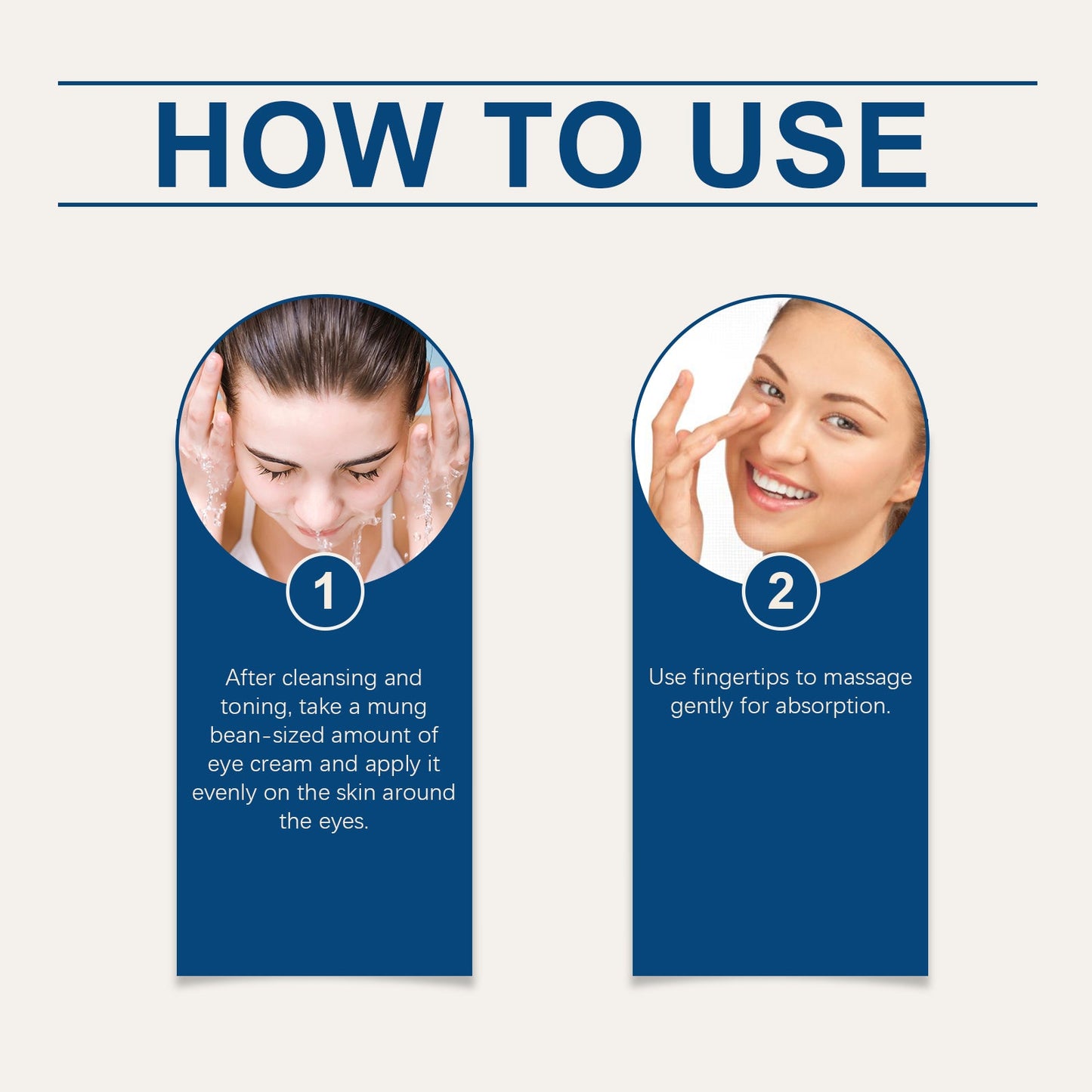 Eye Care Cream, Moisturizing And Firming Eye Care Cream To Remove Crow's Feet