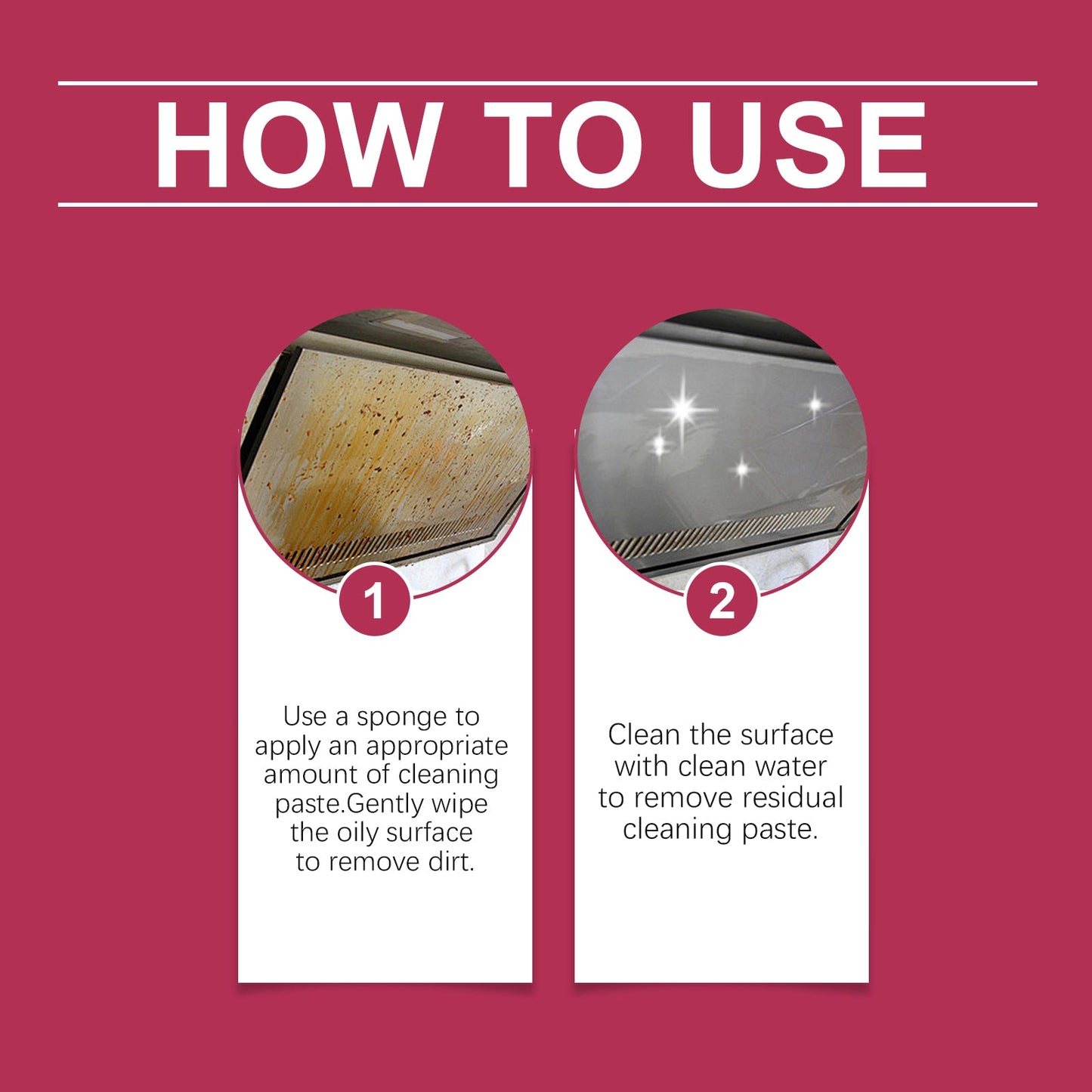 Kitchen Oil Cleaning Cream, Mild Multi-Functional Cleaning Cream To Clean The Kitchen Heavy Oil Cleaning
