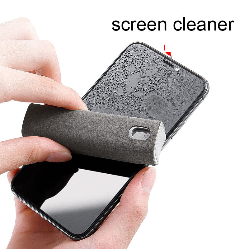 Portable screen cleaning artifact Integrated liquid crystal cleaner Wipe mobile phone tablet spray