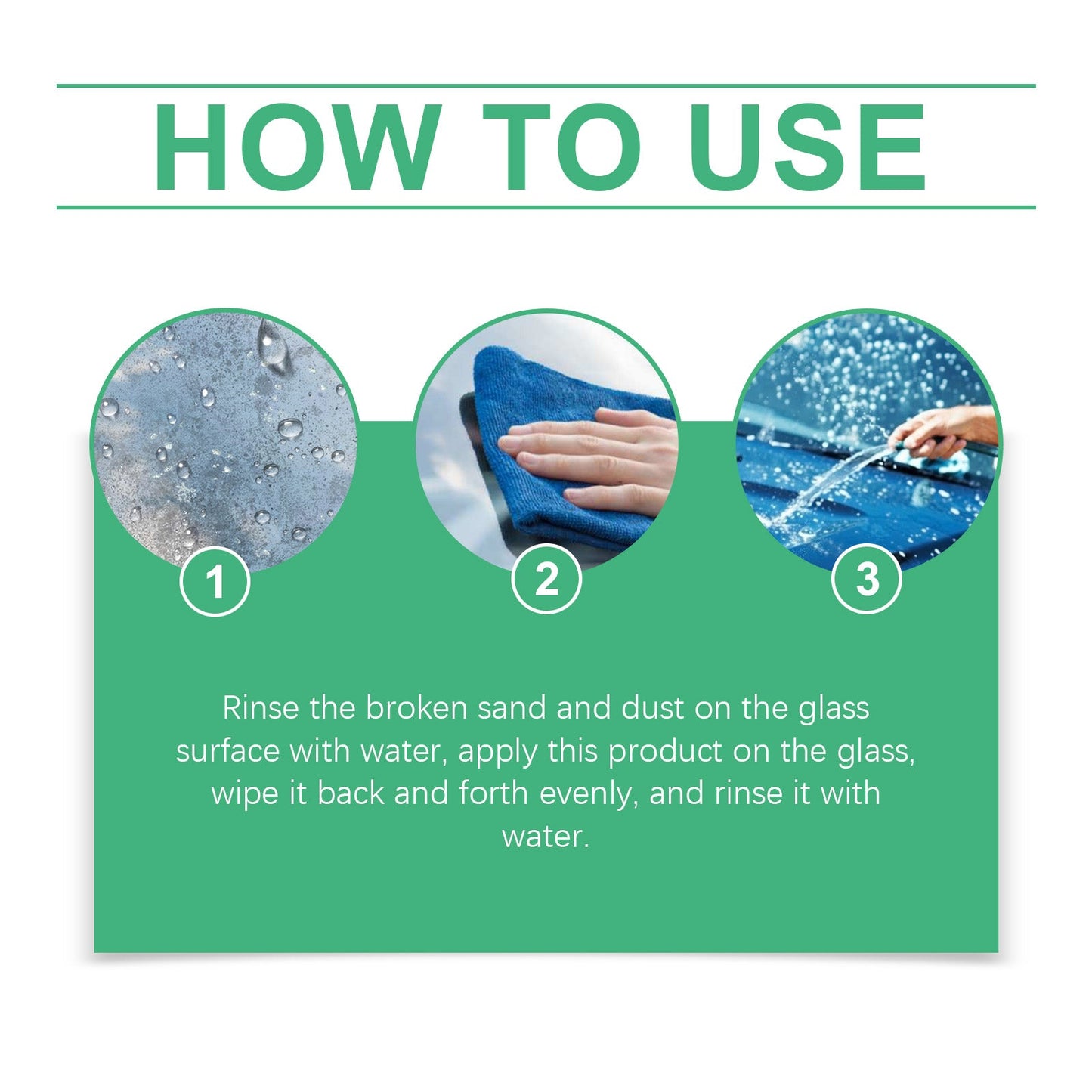 Car Oil Film Cleaner Rain And Fog Proof Cleaning Coating Window Cleaning Car Glass Cleaning