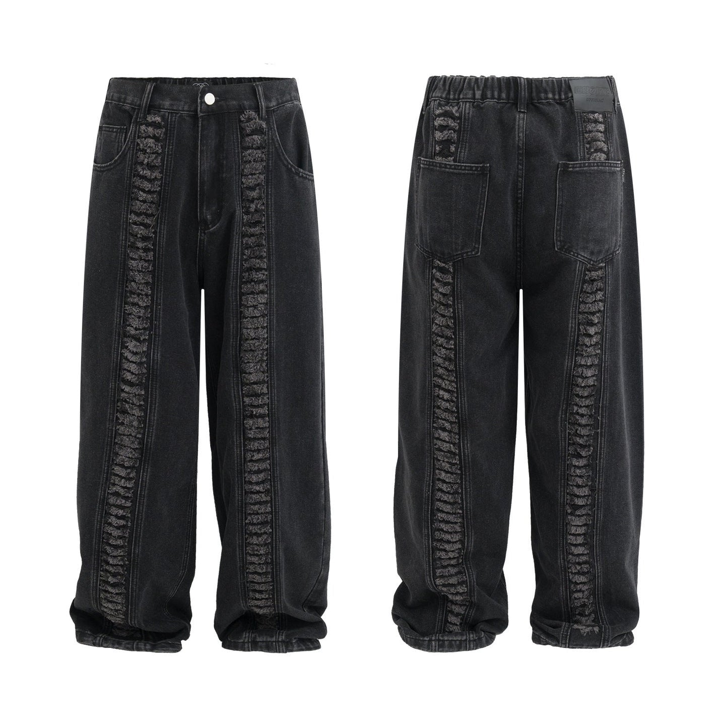 Men's Street Fashion Loose Hole Trousers