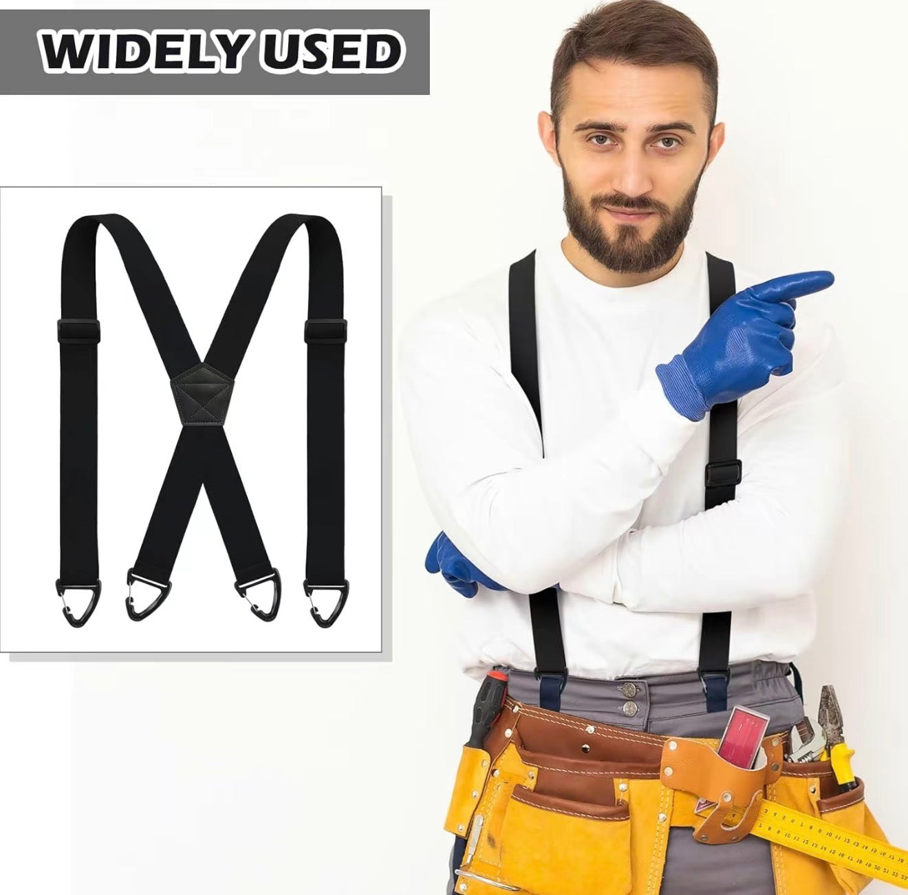 StealthGrip Hidden Work Suspenders