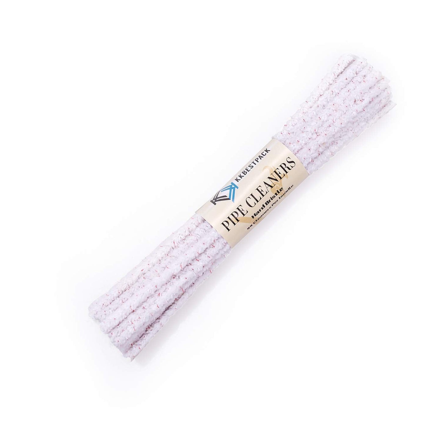 KKBESTPACK Hard Pipe Cleaners Craft 176 Count White