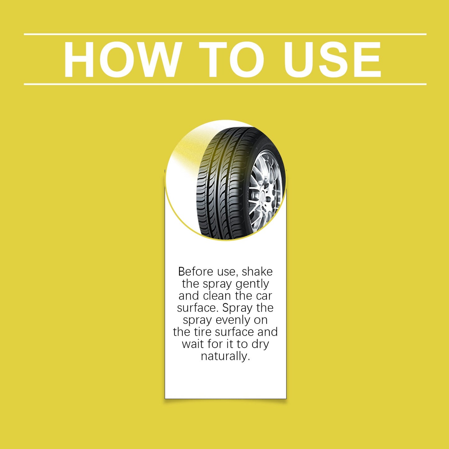 Car Wheel Shine Spray Car Wheel Clean Stain Polishing Coating Liquid Coating Agent