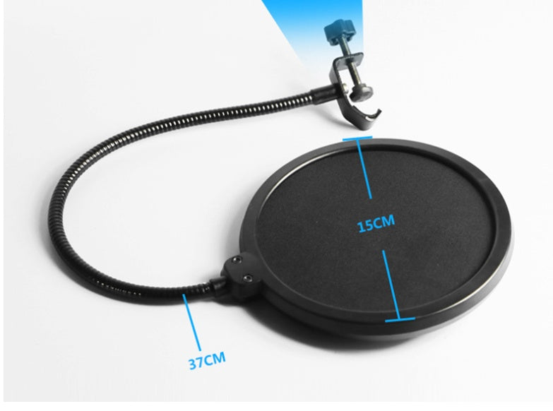 Microphone anti-spray shock mount