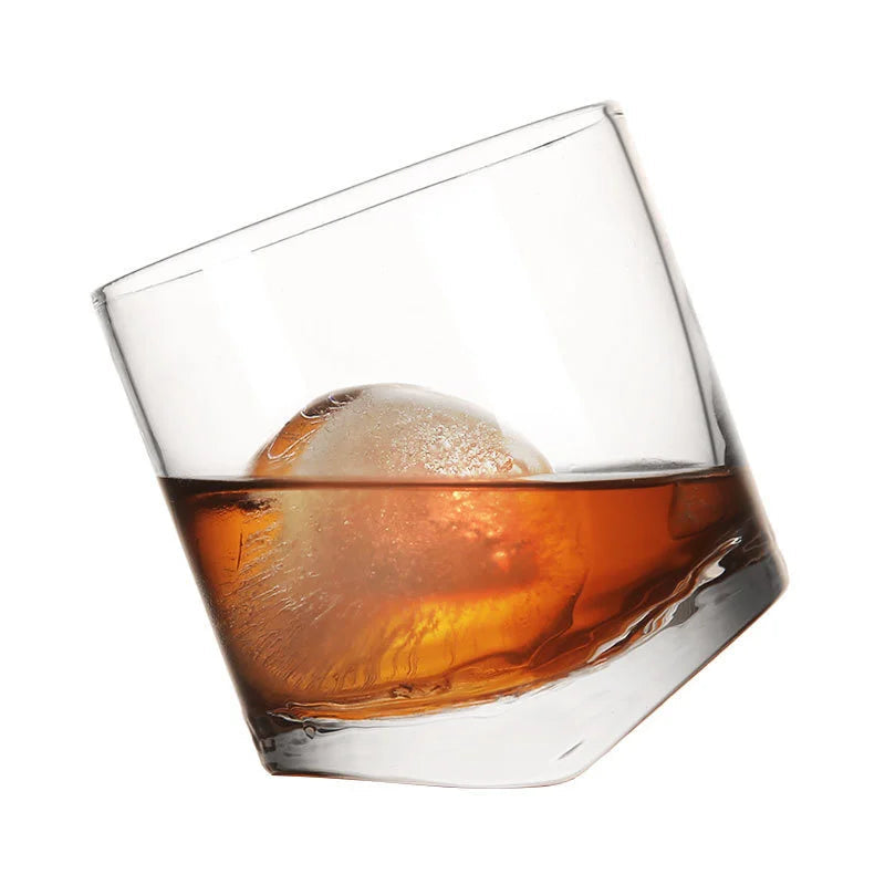 Whiskey glass Tower Of Pisa Inclined Bottom Wine Rock Glass For Bar NMD Brandy Snifer Chivas Whisky Drinking Cup Verre a Vin