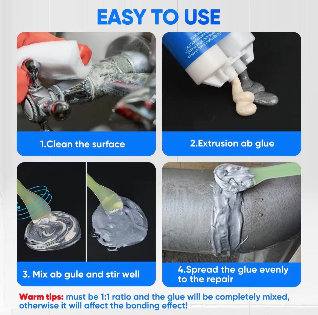 LiquidForge Metal Repair Glue