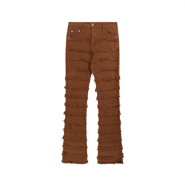 Erosive Destruction Raw Edge High Street Jeans