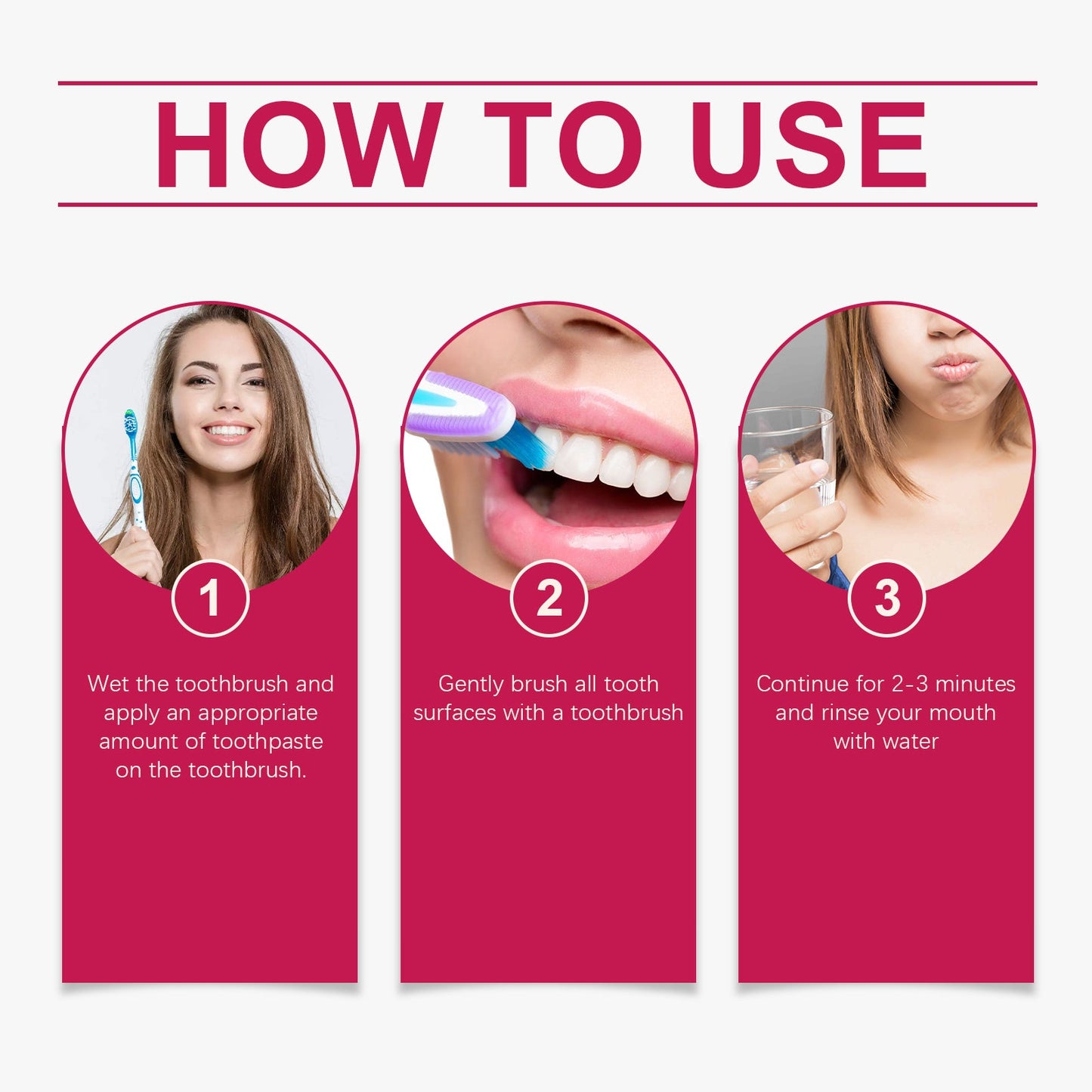 Baking Soda Toothpaste, Mint Fresh Teeth Cleaning Care Brightening Smile Teeth Cleaning Toothpaste