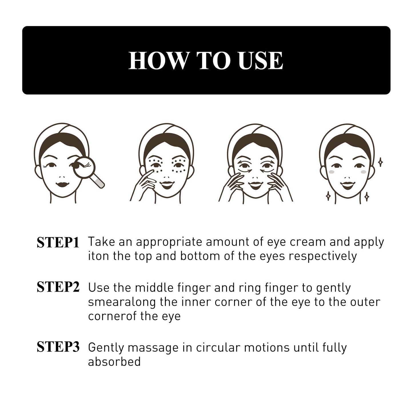 Eye Firming And Lifting Cream Moisturizes And Relieves Dry Lines, Hydrates And Improves Fine Lines