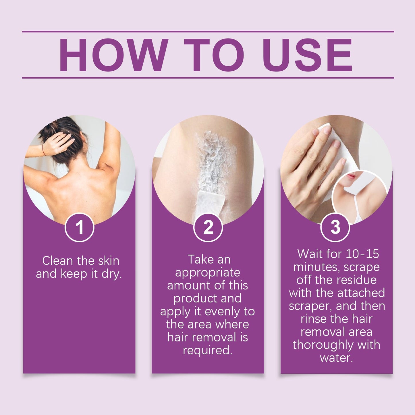 Body Hair Removal Mousse For Gentle Underarm Hair Removal Smooth Smooth Skin Clean And Refreshing Hair Removal