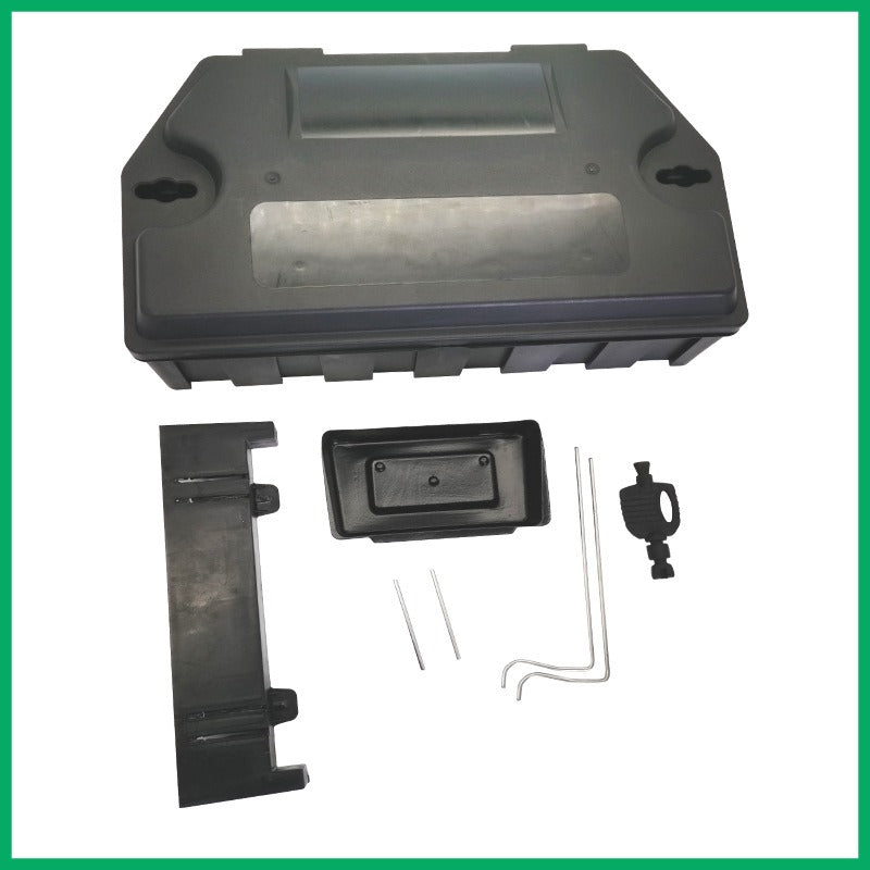 Rat Bait Station Outdoor Rat Trap Outdoor with Key Eliminates Rats Fast. Keeps Children and Pets Safe Indoor Outdoor (Bait not Included)