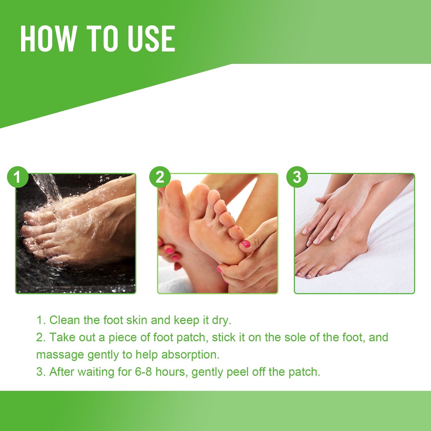 Anti-Swelling Herbal Foot Patch, Deep Cleansing Feet Relaxing Body Care Pads To Help You Sleep
