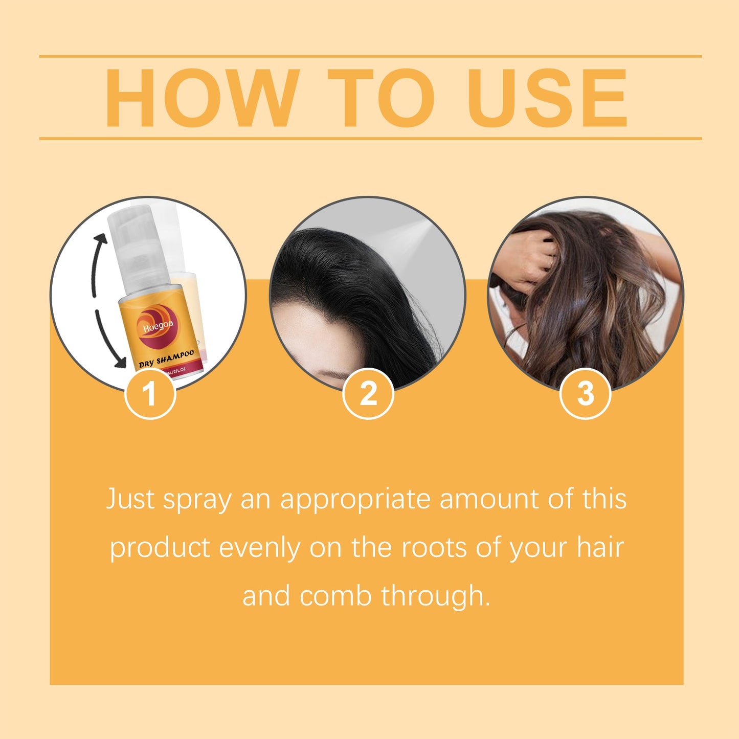 Leave-In Dry Hair Spray
