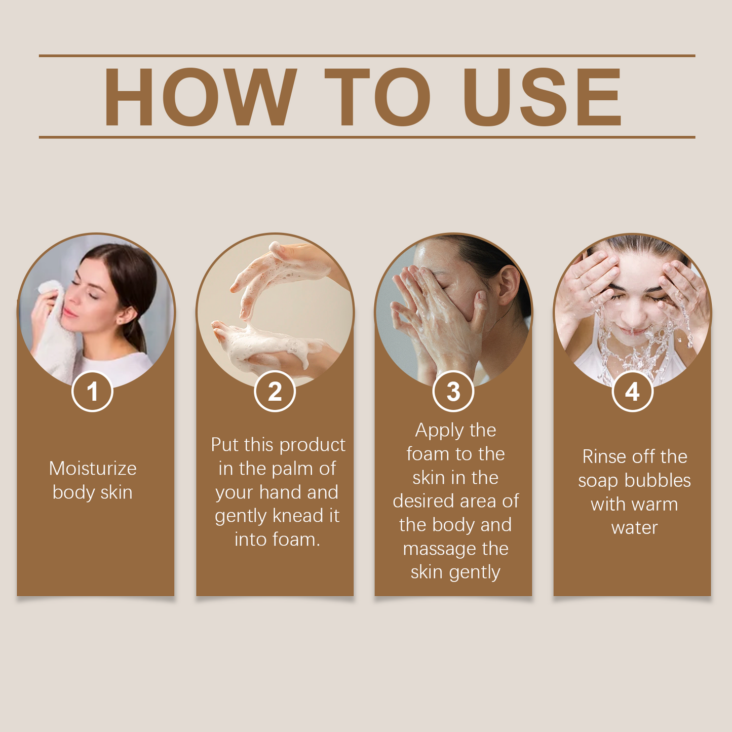 Coffee Cleansing Soap, Coffee Essence Gently Cleans, Nourishes, Moisturizes And Brightens The Skin