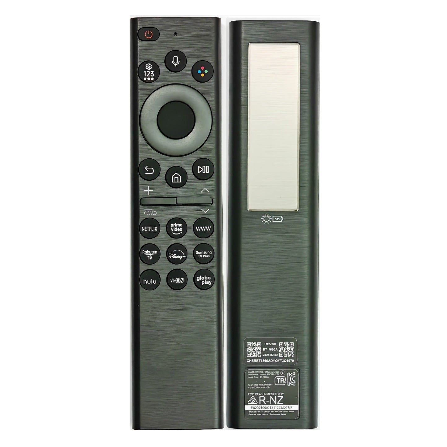 Samsung Solar Bluetooth Voice TV Remote Control BN59-01385A Upgraded Premium Version