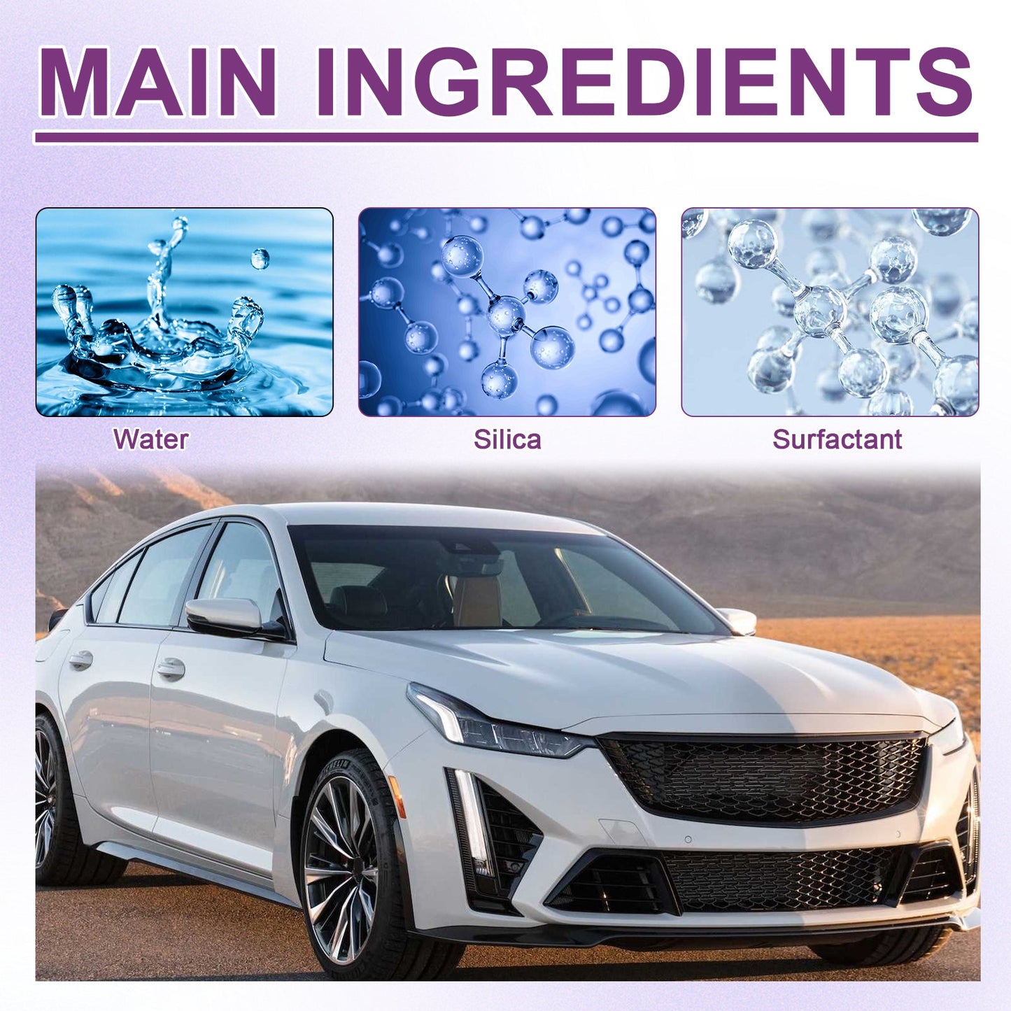 Automobile Protection Spray 6 In 1, Car Paint Plating Crystal Seal Glaze Dust Resistant Anti-Dirt Polishing Retrofitting Coating Agent