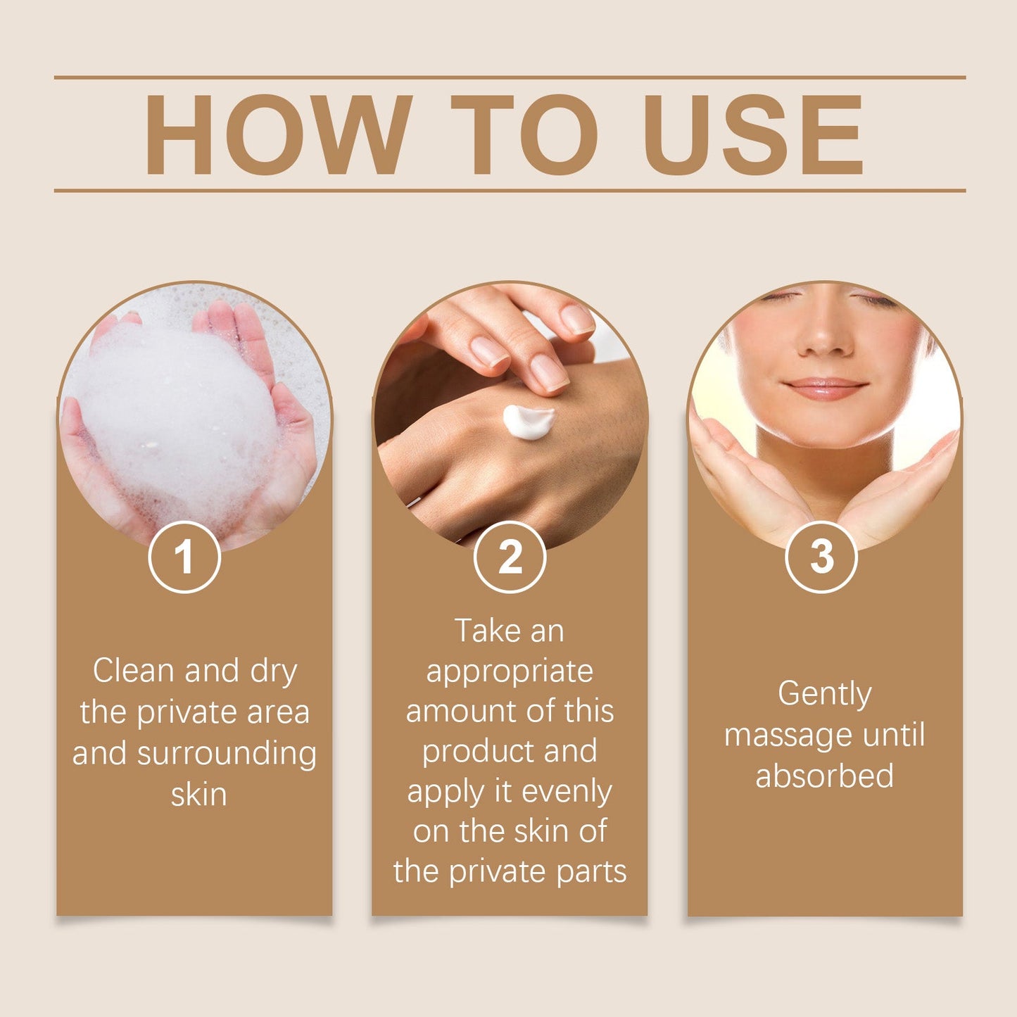 Feminine Care Cream, Gentle Moisturizing Daily Moisturizing Fresh And Tender Skin Care Body Nourishing Cream