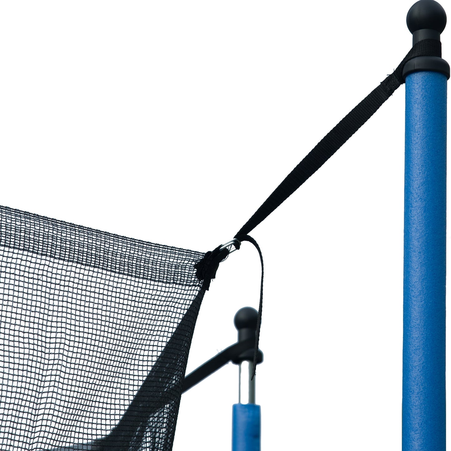 14FT Trampoline for Adults & Kids with Basketball Hoop, Outdoor Trampolines w/Ladder and Safety Enclosure Net for Kids and Adult