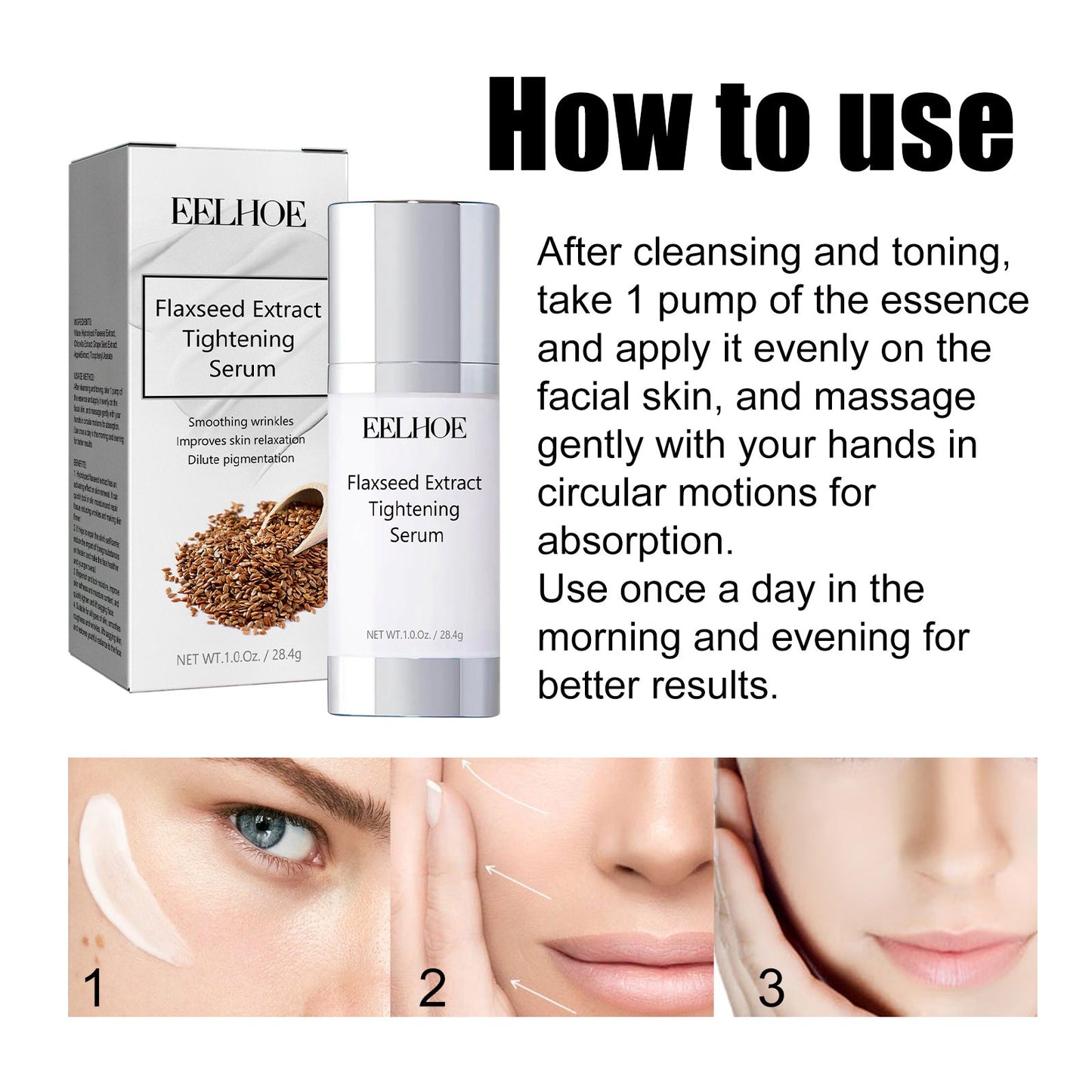 Facial Lotion, Hydrating Refreshing Brightening Skin Repair Cream