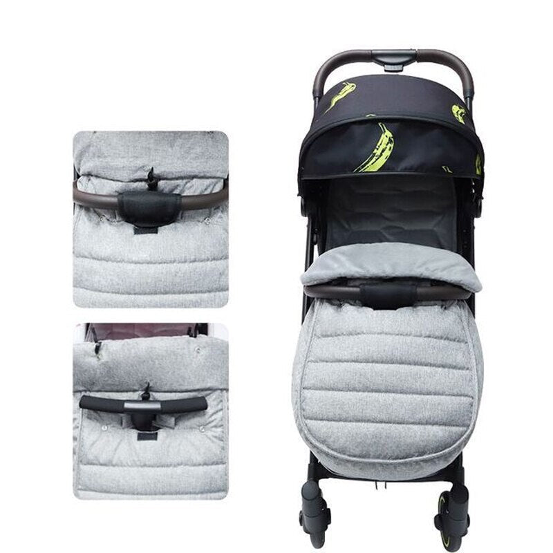 Winter Thick Sleeping Bags Warm Baby Sleepsack Envelope For Newborn Infant Windproof Stroller Cushion Footmuff Pram