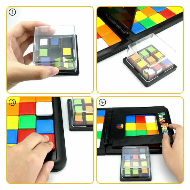 New Race Board Game Parent-child Magic Cubes Toys Activity