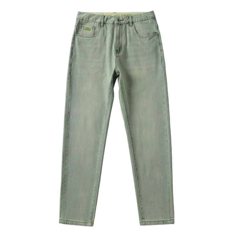 Casual Stretch Nostalgic Pencil Jeans Men