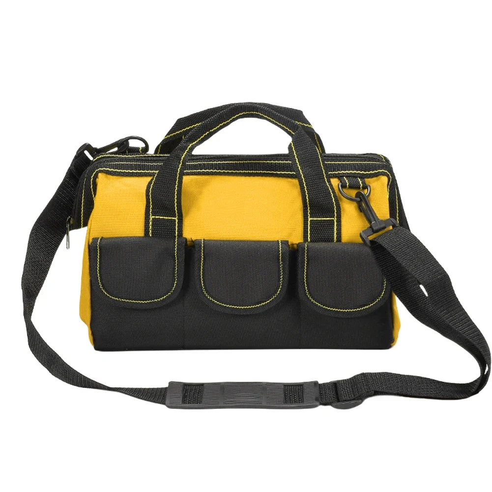 Telescoping Ladder Tool Bag Portable Utility Tools Bags Herringbone Ladder Tool Storage Bag Oxford Waterproof Tool Organizer