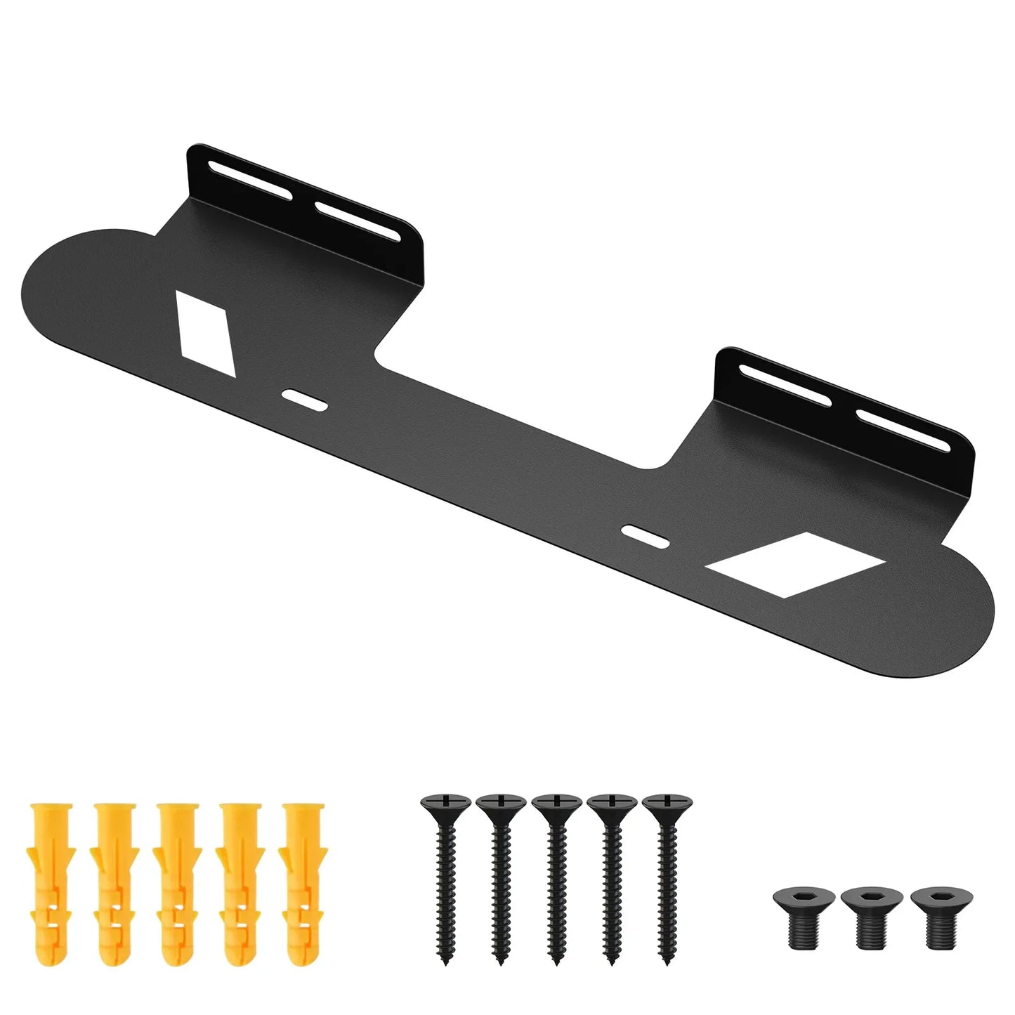 Universal Speaker Bracket Sound Bar Wall Mount Brackets Space Saving Hold up to 30 lbs Fits Most Soundbar Wall Mount Shelf