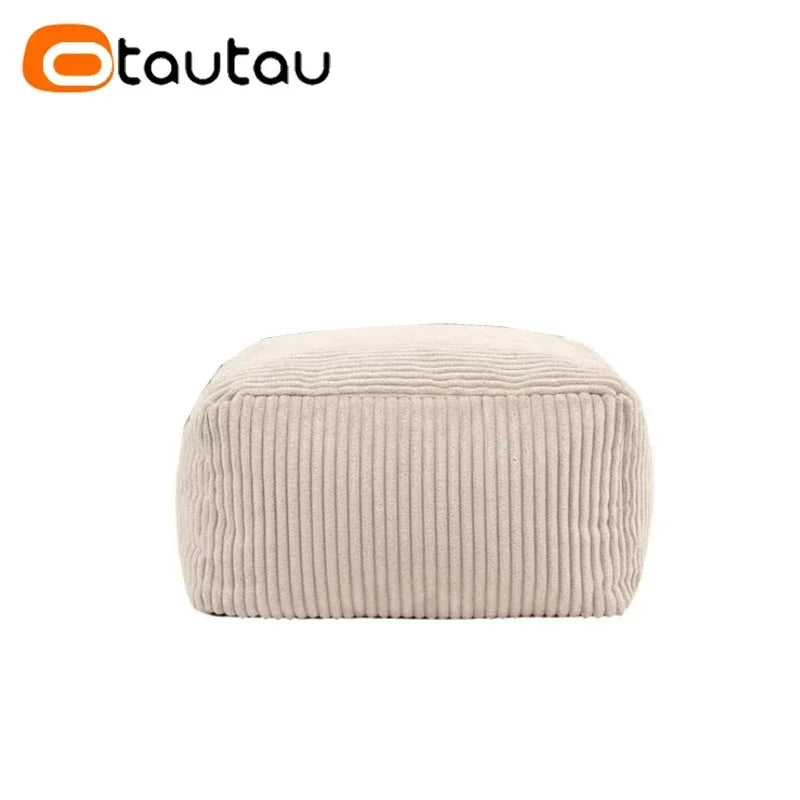 OTAUTAU Corduroy Bean Bag Cover DD025【No Filler Inside! You Need To Buy Filler By Yourself !】