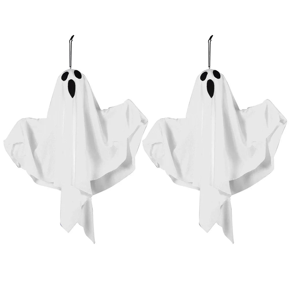 1/3PCS Spooky Ghost Halloween Decoration Waterproof Halloween LED Fabric Hanging Ghost Light for Lawn Garden Home Party Decor
