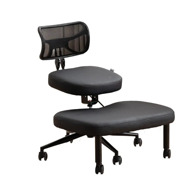 Cross-legged chair Adjustable kneeling chair with wheels Position chair Lifting meditation Yoga chair Sitting chair