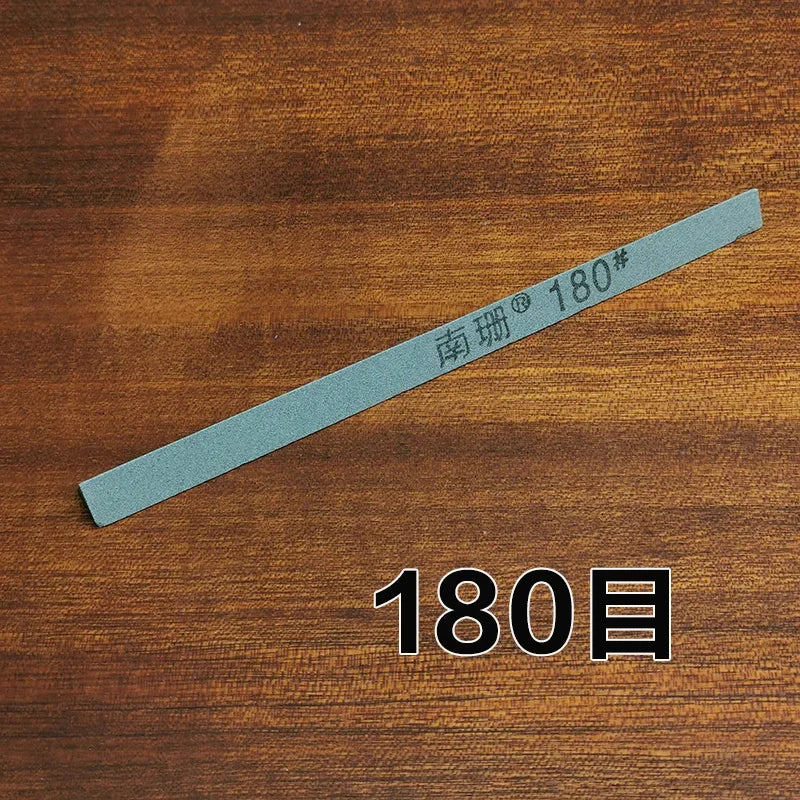Triangle Oil Stone for Sharpening Knives Kit, Fine Grinding Diamond Oilstone Strip, Knife Stone, 12*150mm