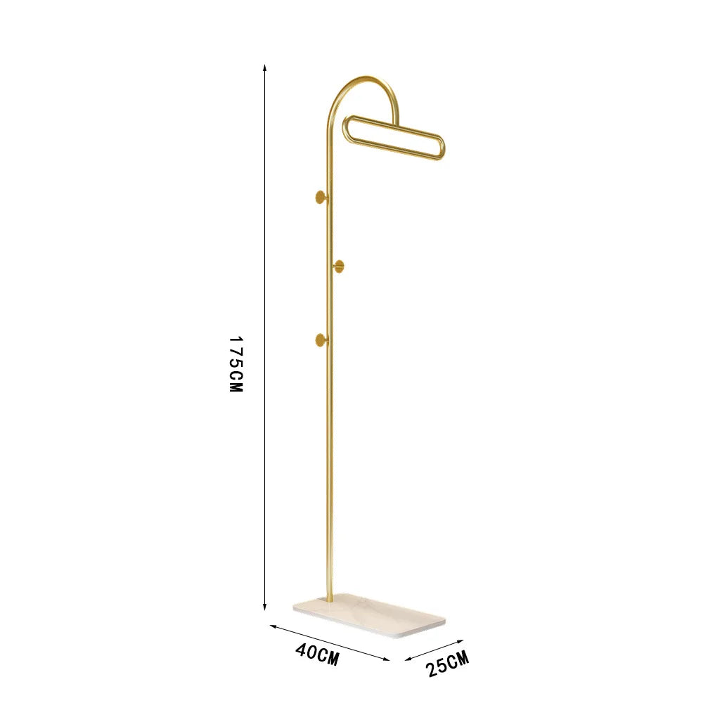 Household Clothes Hanger Floor-standing Bedroom Simple Clothes Hanger Clothes Rack Popular Coat Rack Clothes Hanger Storage