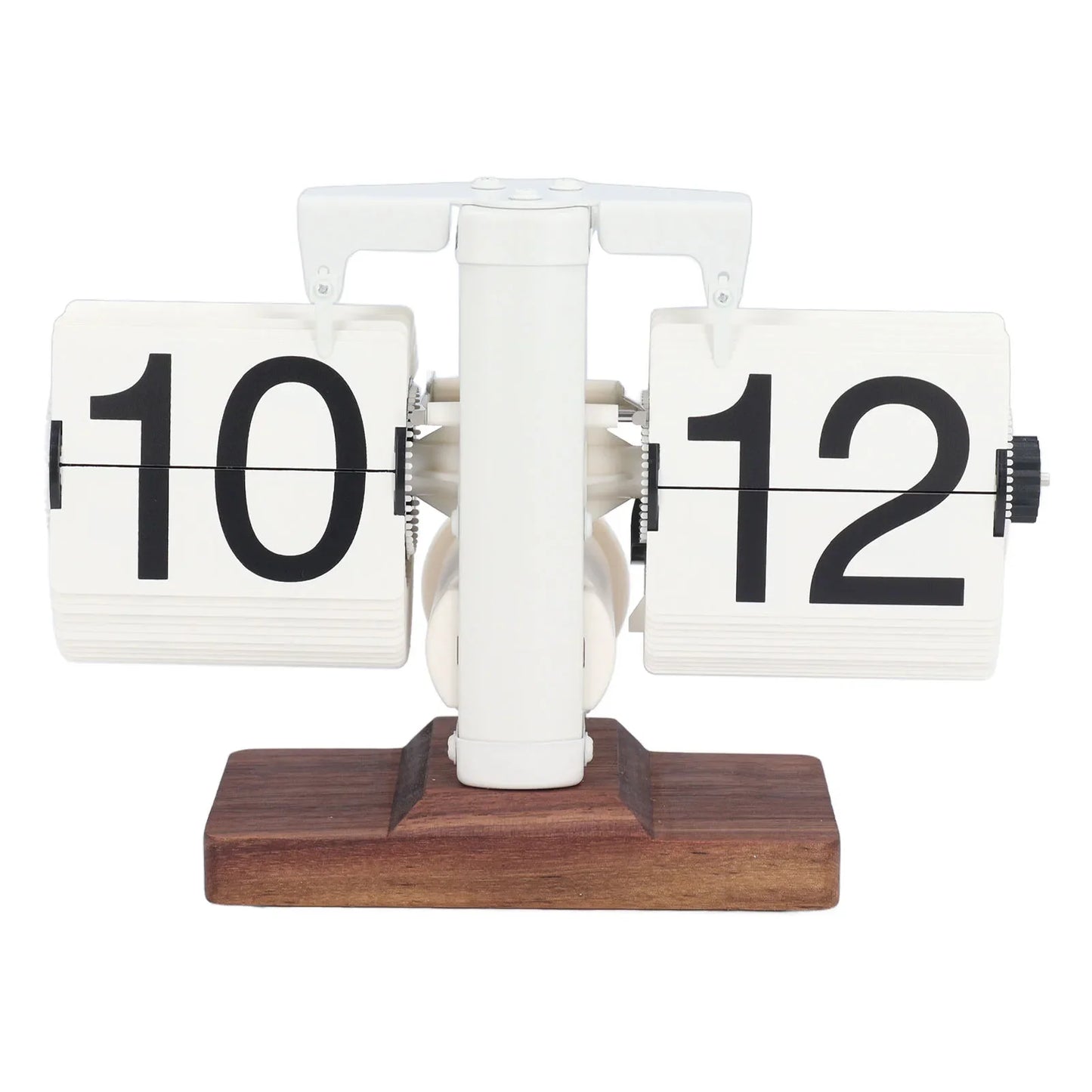 Digital Clock Minimalism Retro Down Clock Innovative Small Balance Shape Easy Installation 24H for Living Room
