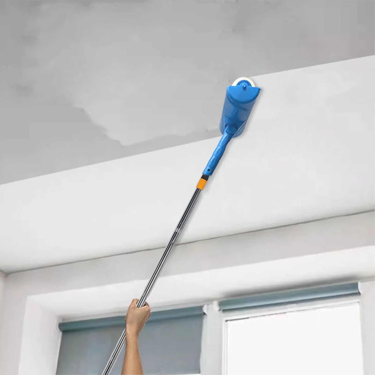 Ceiling Paint Roller Anti Splashing 10 Inch Home Ceiling Paint Roller Wide Application Adjustable with Roller for Window
