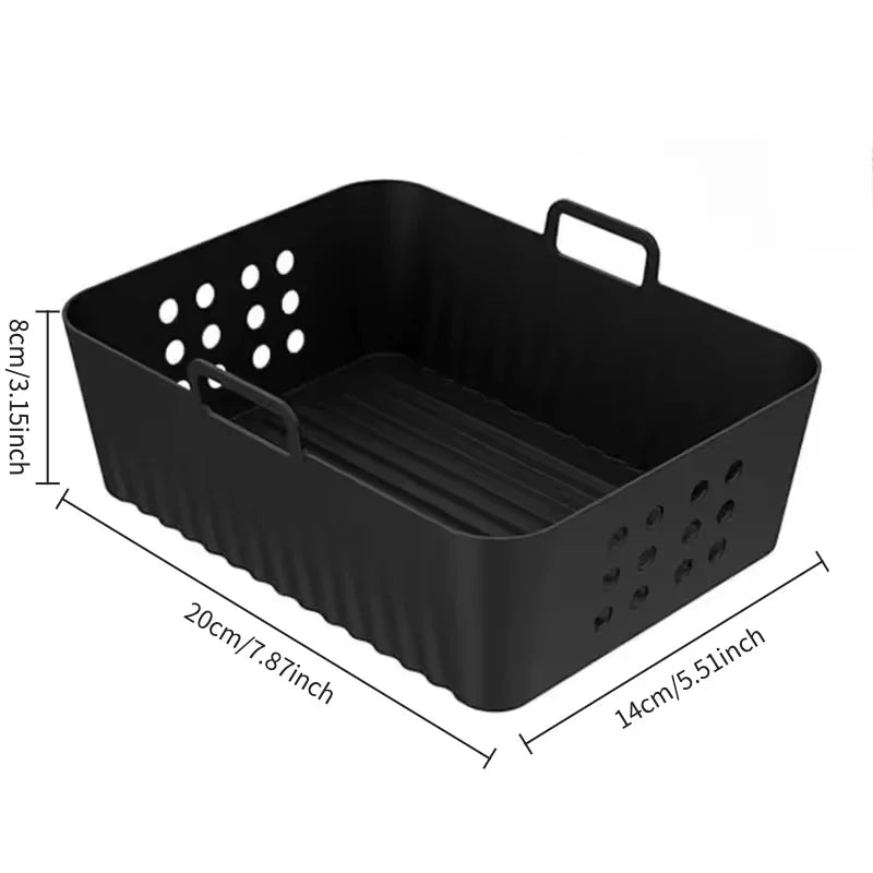 Silicone Air Fryer Mould for for Philips HD9252 HD9200 HD9255 Air Fryer Accessories 4-5L Airfryer Compatibility
