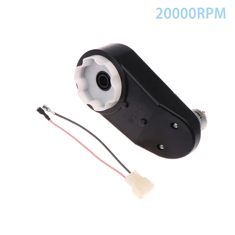 RS390 Electric Motor 6V/12V 15000‑20000RPM For Gearshift Kid Car Electric Vehicles Accessories