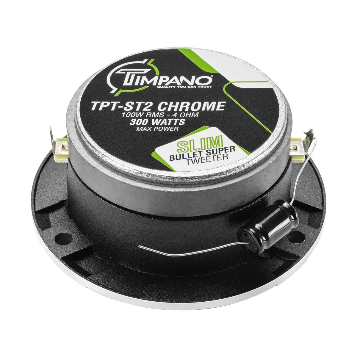 TIMPANO CAR AUDIO BUNDLE 2x 6.5" MIDRANGE SPEAKERS + 2x TWEETERS + 4 CHANNEL AMP