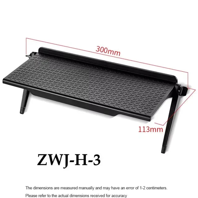 Adjustable TV Screen Top Shelf Display Shelf Computer Monitor Riser Desktop Stand TV Rack TV Top Monitors Simple Bracket