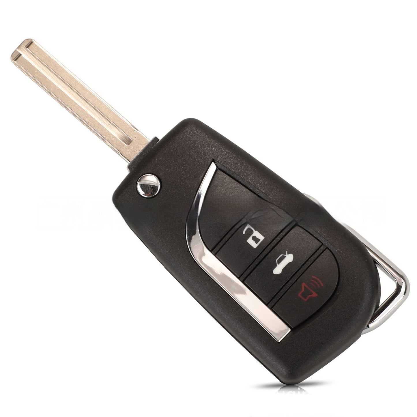 Folding Key Shell for Camry Highlander 4 Keys