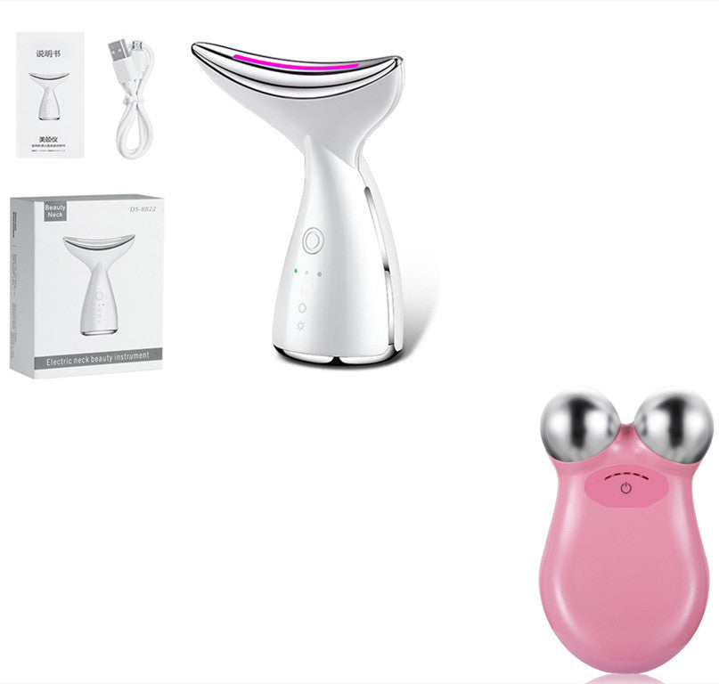 Neck Face Beauty Device LED Photon Therapy