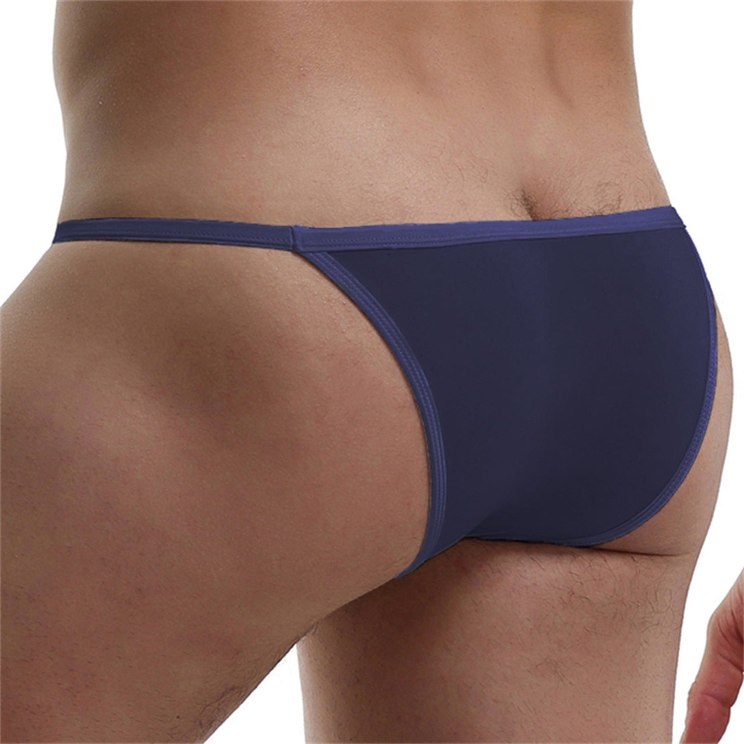 Sexy Men's Hip-exposed Low Waist Panties U Convex